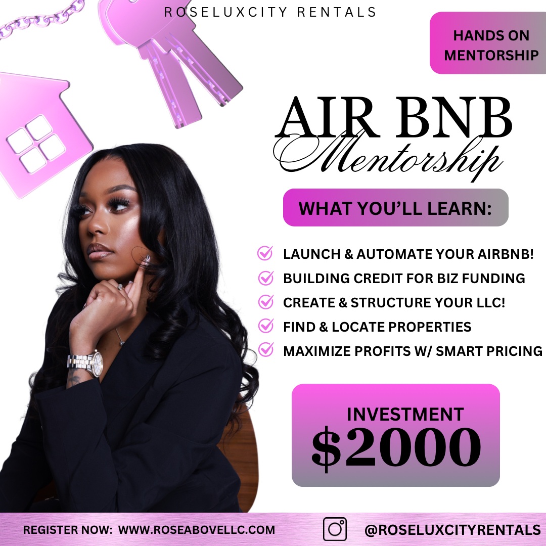 ROAD MAP TO FINANCIAL FREEDOM- Airbnb Mentorship